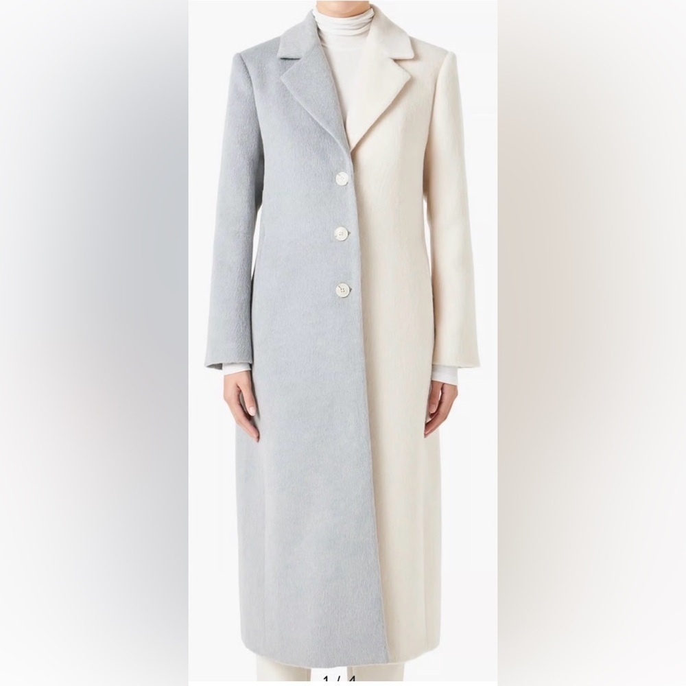 Endless Rose - Colorblock Maxi Color trench coat. Size Small NWT